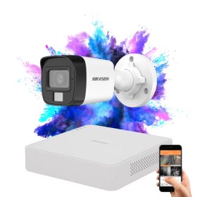   Hikvision TurboHD-TVI 1 kamerás kamerarendszer 5MP színes éjszakai képpel