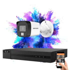   Hikvision HiLook TurboHD-TVI 1 kamerás kamerarendszer 5MP színes éjszakai képpel