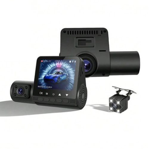 JR-50 1080P autós kamera utastér figyelővel és tolatókamerával