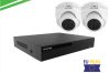 5 megapixeles 2 kamerás IP rendszer komplett szett 5 megapixeles 2 kamerás IP rendszer komplett szett