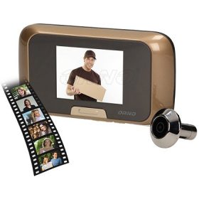 ORNO 2.8 col videó kukucskáló ajtókitekintő kaputelefon