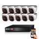 Provision AHD-20 Dome 10 kamerás kamerarendszer 5MP