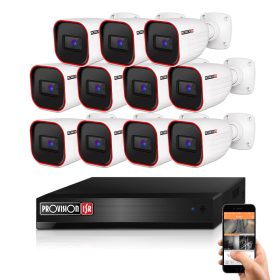 Provision AHD-23 11 kamerás megfigyelő kamerarendszer 2MP