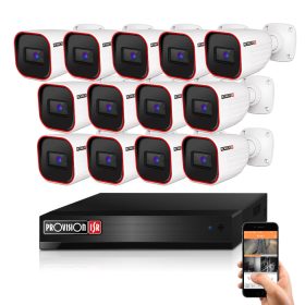 Provision AHD-23 13 kamerás megfigyelő kamerarendszer 2MP