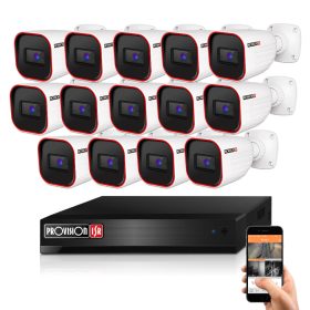 Provision AHD-23 14 kamerás megfigyelő kamerarendszer 2MP