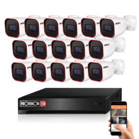 Provision AHD-23 16 kamerás megfigyelő kamerarendszer 2MP