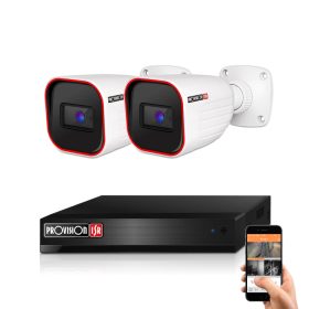 Provision AHD-23 2 kamerás megfigyelő kamerarendszer 2MP