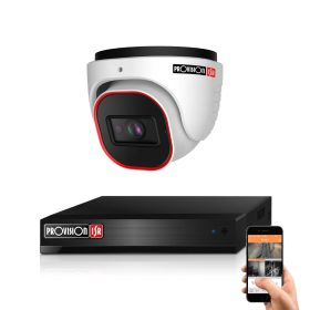 Provision AHD-23 dome 1 kamerás megfigyelő kamerarendszer 2MP FULL HD