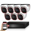 Provision AHD-23B Dome 7 biztonsági kamerás kamerarendszer Full HD 2MP