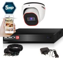 5 MegaPixel Provision AHD-30 Dome 1 kamerás kamera rendszer