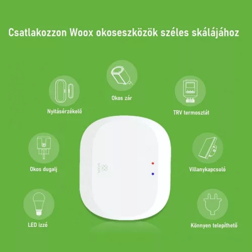 Woox R7070 Zigbee Hub okosotthon központ