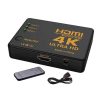 RM309 4K HDMI elosztó 3 bemenettel és távirányítóval RM309 4K HDMI elosztó 3 bemenettel és távirányítóval