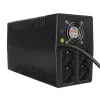 S-Link MIGHT U100 szünetmentes tápegység (1000VA, 12V7Ah*2, 600W, Line-Interactive, 4 db töltő aljzat)
