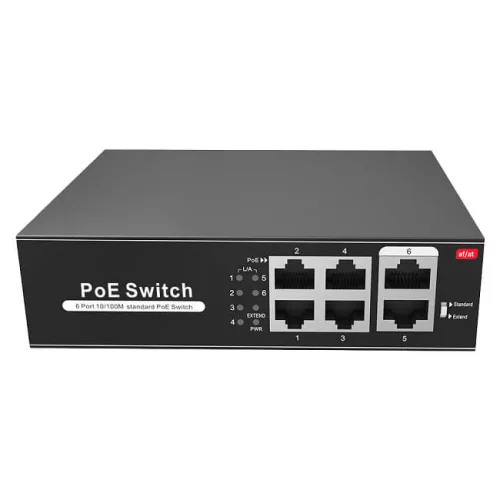 SW-4-POE-SWITCH: Hatékony Energia és Adatmenedzsment IP kamerarendszerekhez
