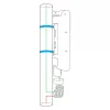SW0504POE-G-60-OUT kültéri Gigabit PoE switch 4 PoE+ porttal (SFP uplink, 60 W)