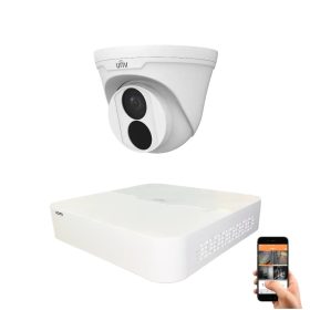 Uniview 1 dome kamerás IP kamera rendszer 4MP