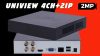 UNIVIEW-XVR301-04F 2MP 4 csatornás XVR rögzítő + 2IP kamera