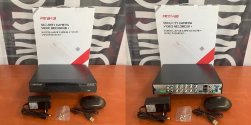 Amiko XVR840 5MP 8 csatornás hibrid asztali DVR rögzítő
