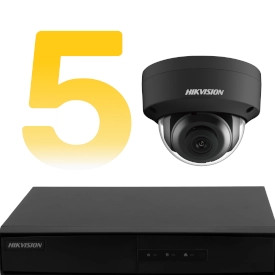 5 kamerás IP kamerarendszer szett