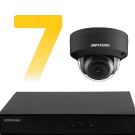 7 kamerás IP kamerarendszer szett
