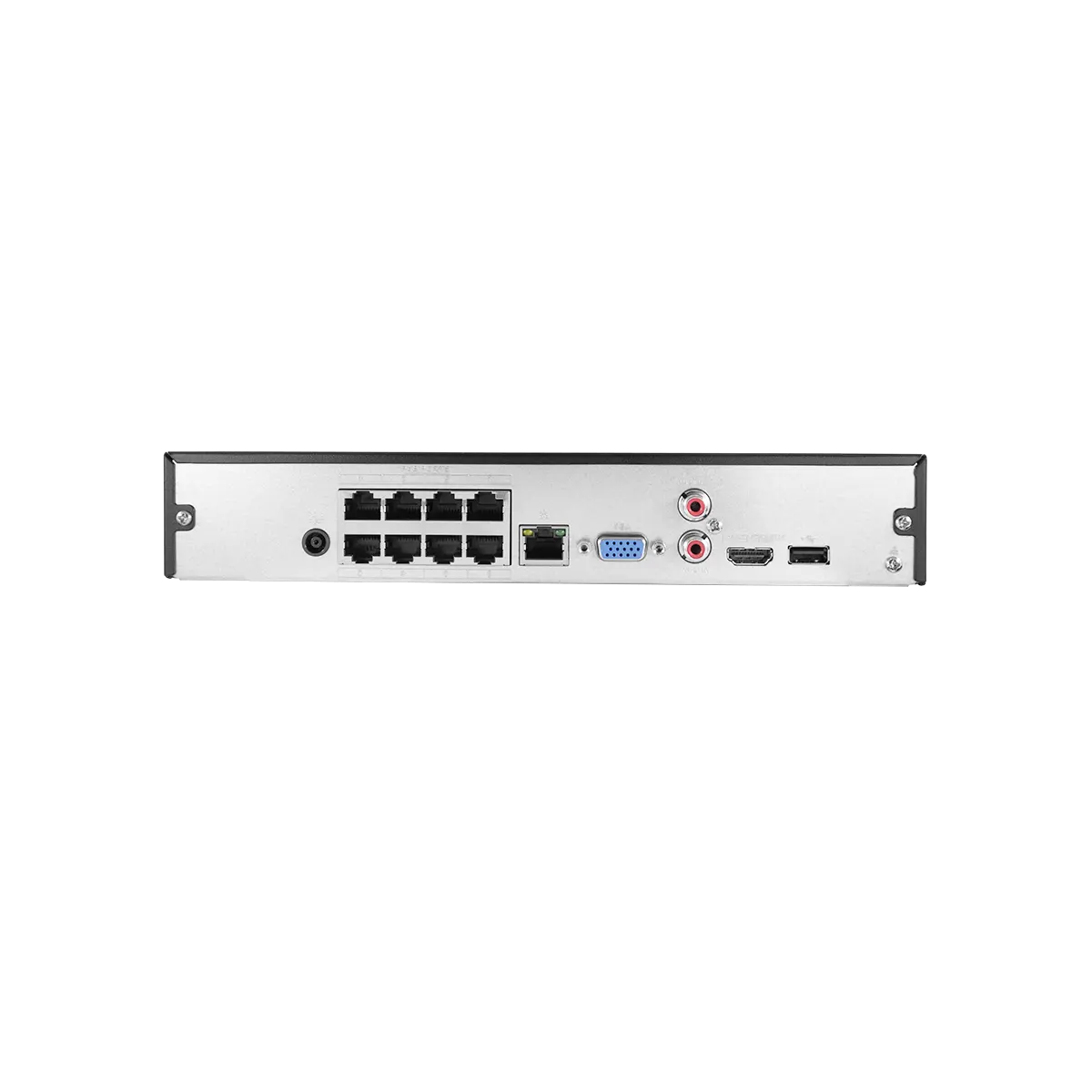 Techson Home Base THK-IH8E4 8 csatornás IP NVR rögzítő 8 PoE csatlakozóval