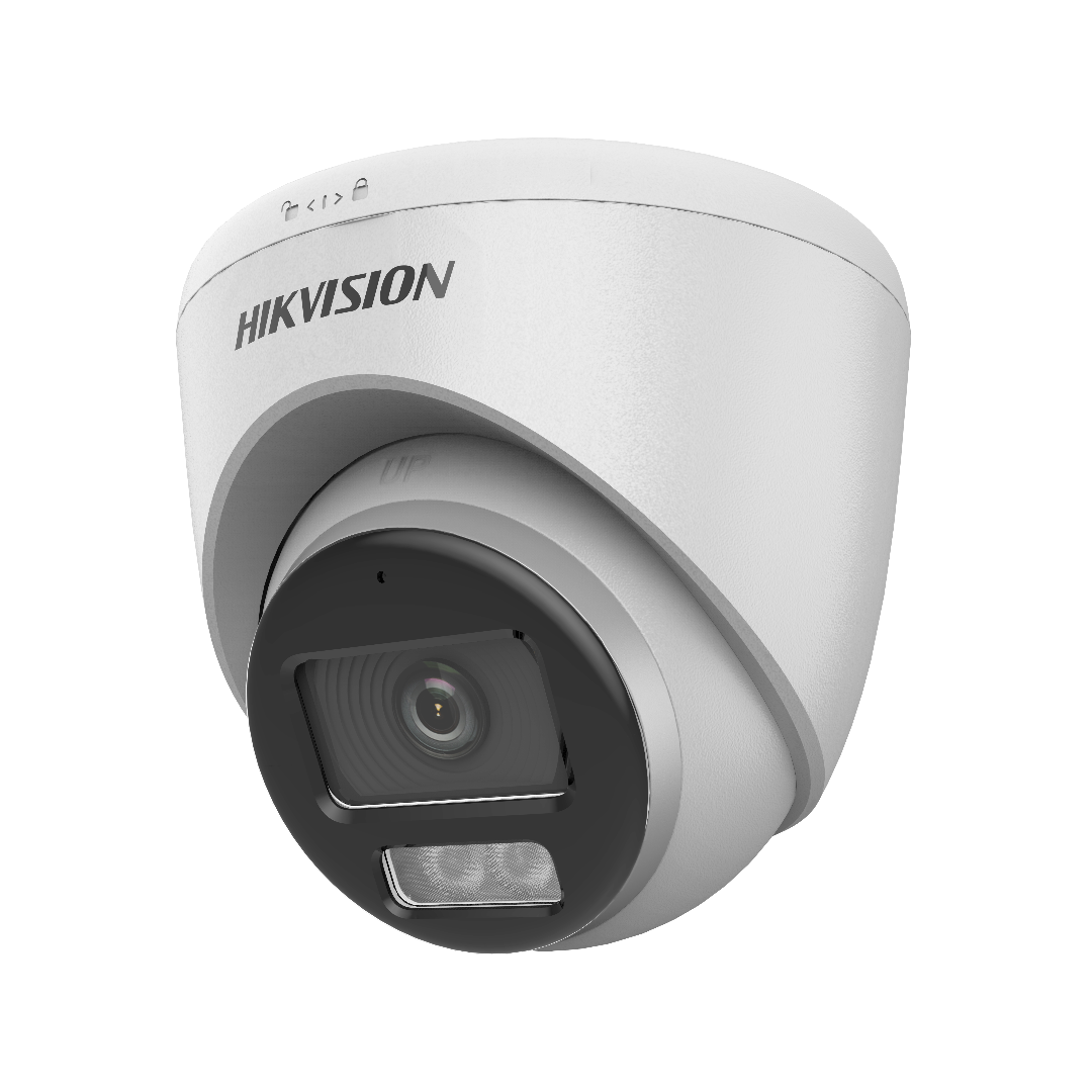 Hikvision DS-2CE72KF0T-LFS ColorVu 5mp dome biztonsági kamera színes éjjellátással