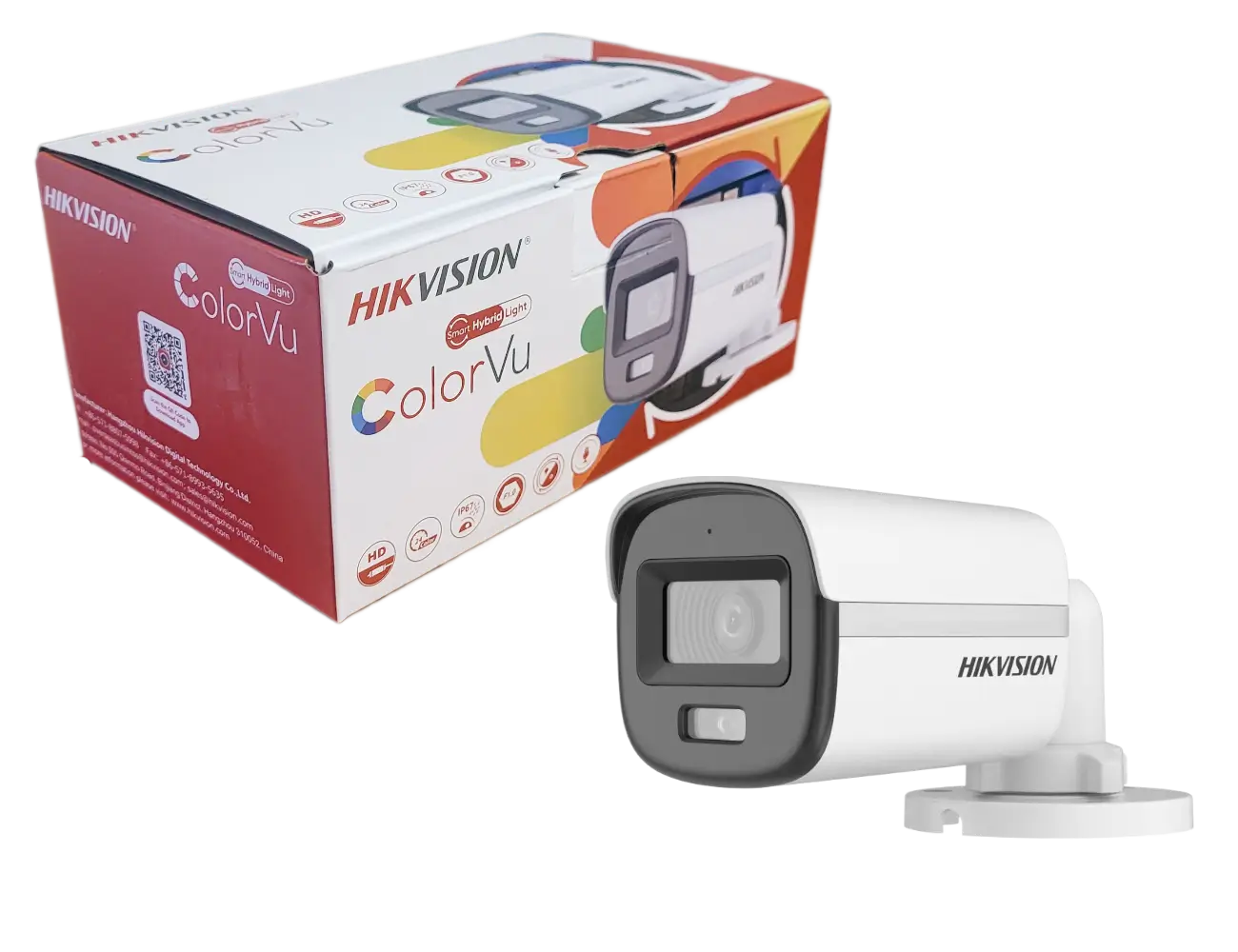 Hikvision DS-2CE10KF0T-LFS ColorVu 5mp biztonsági kamera színes éjjellátással